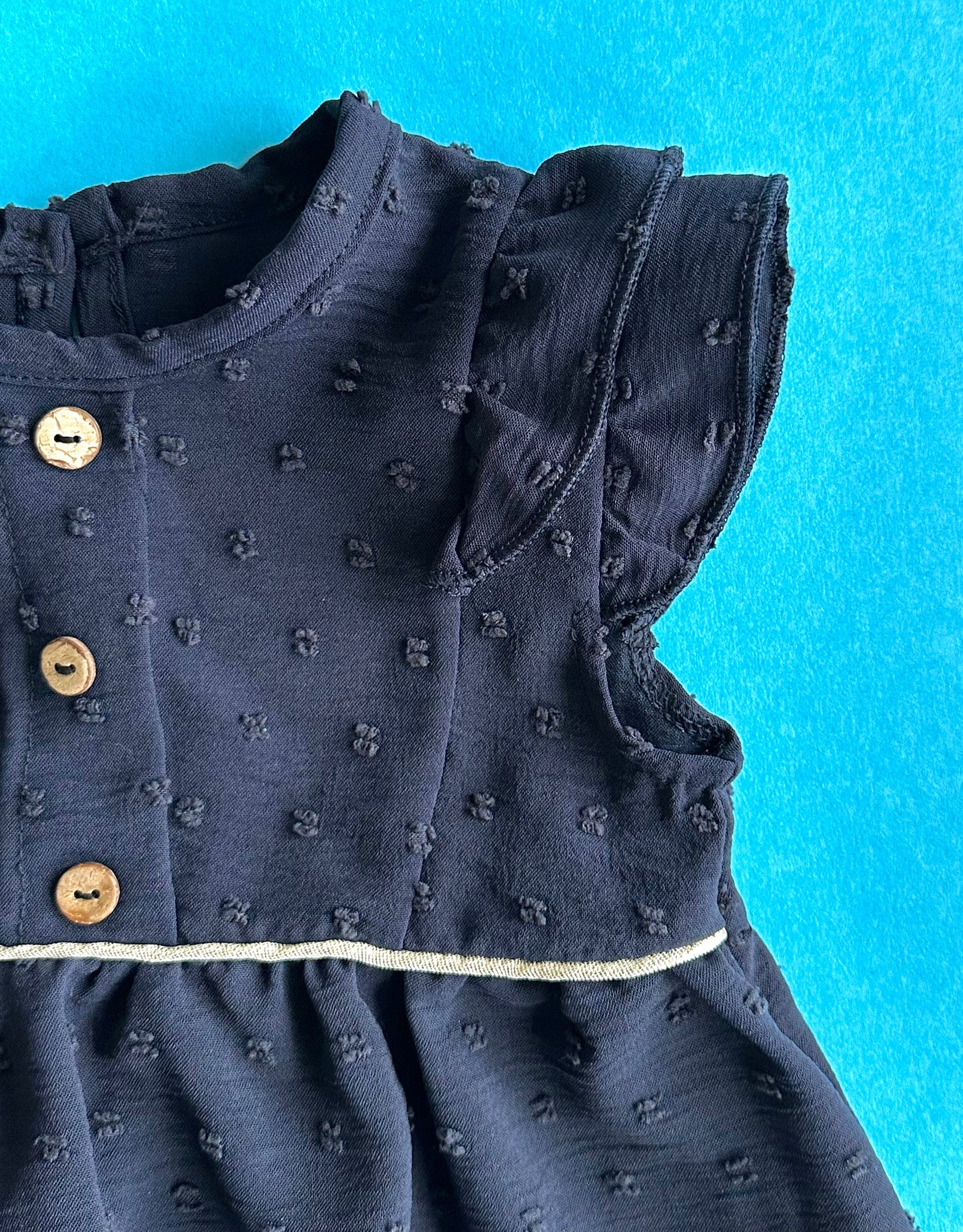 Babydoll - Kleid für Mädchen mit passendem Stirnband