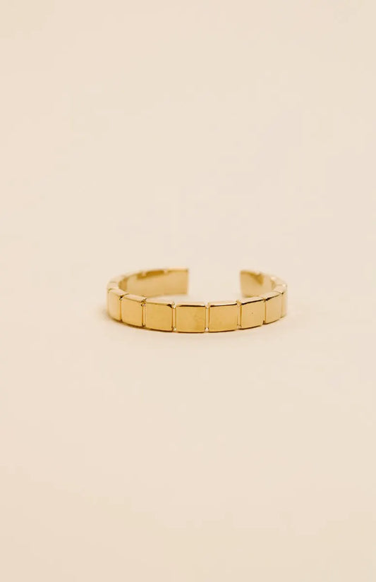 Kara - goldener Ring, größenverstellbar