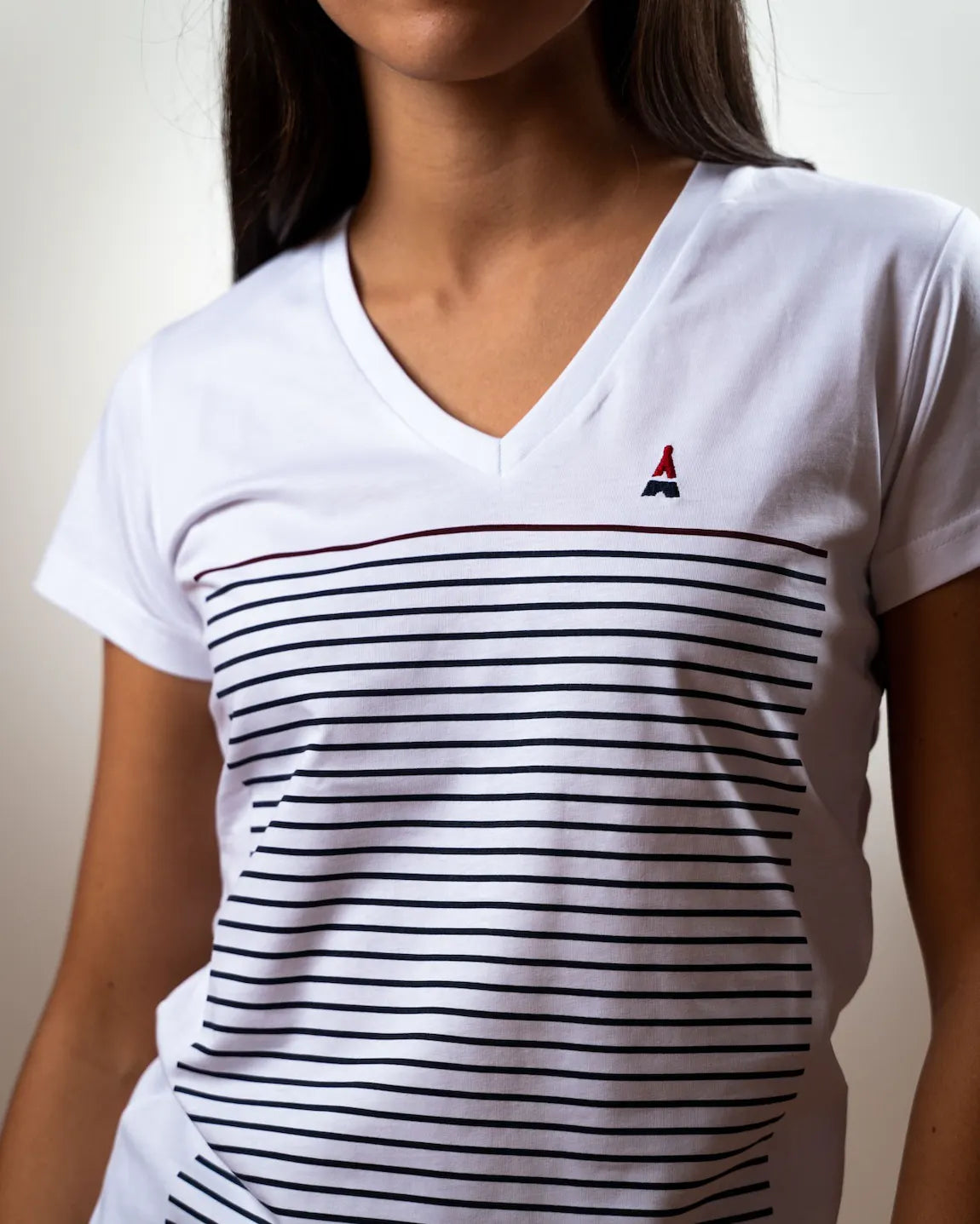 La Marinière Maritimes T-shirt aus Bio-Baumwolle