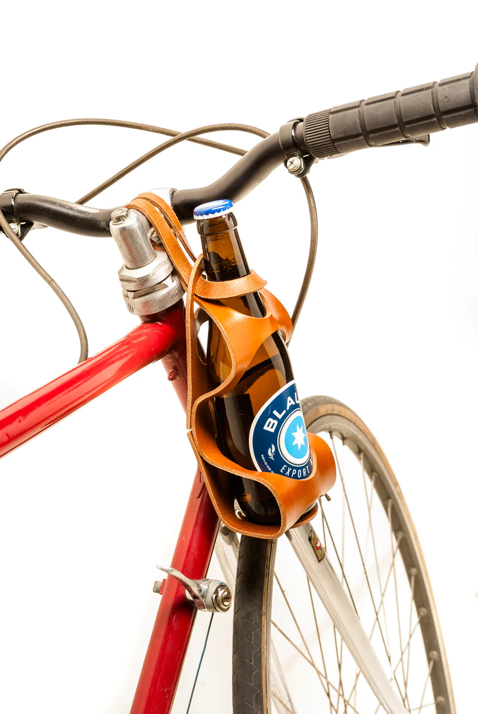 La Bouclette - Flaschenhalter aus Leder in 3 Farben