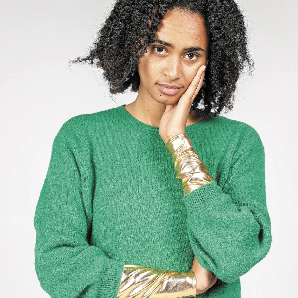 Goldene Armstulpen