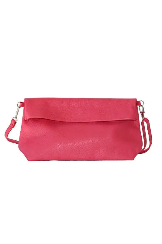 Handtasche Ledertasche Clutch pink