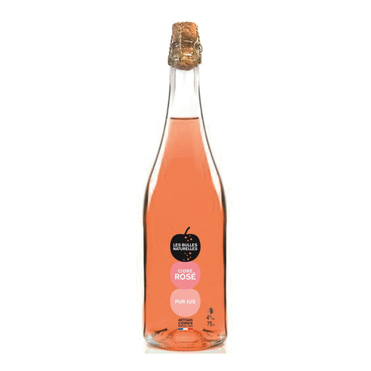 Bretagne Cidre Rose Les Bulles naturelles