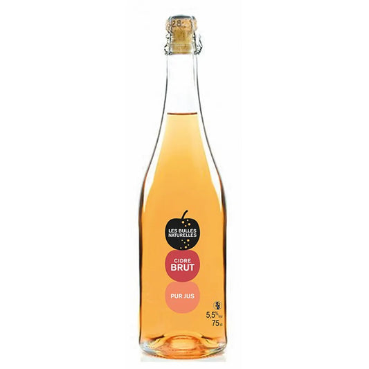 Bretagne bretonischer Cidre brut Les bulles naturelles