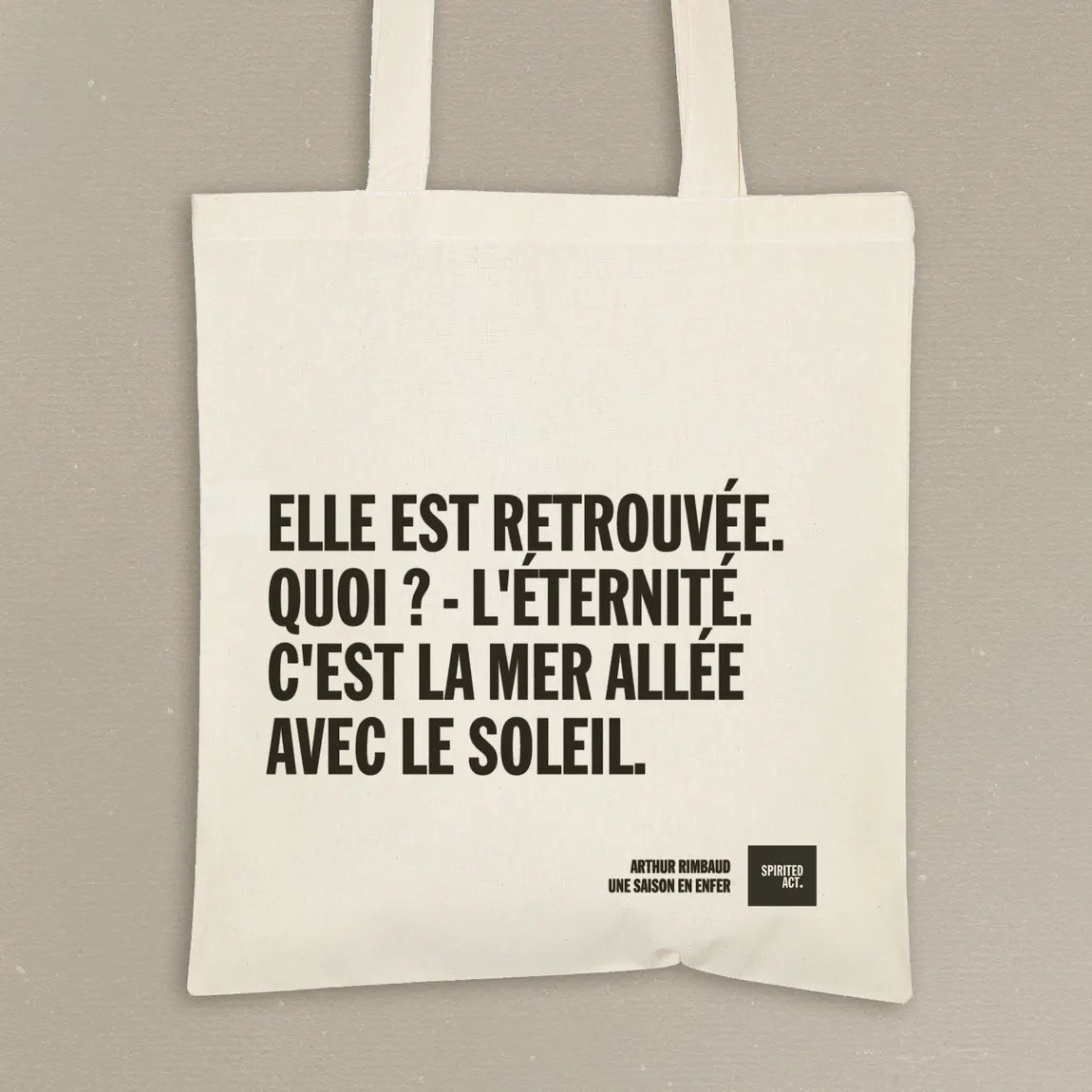 Tote bag Rimbaud