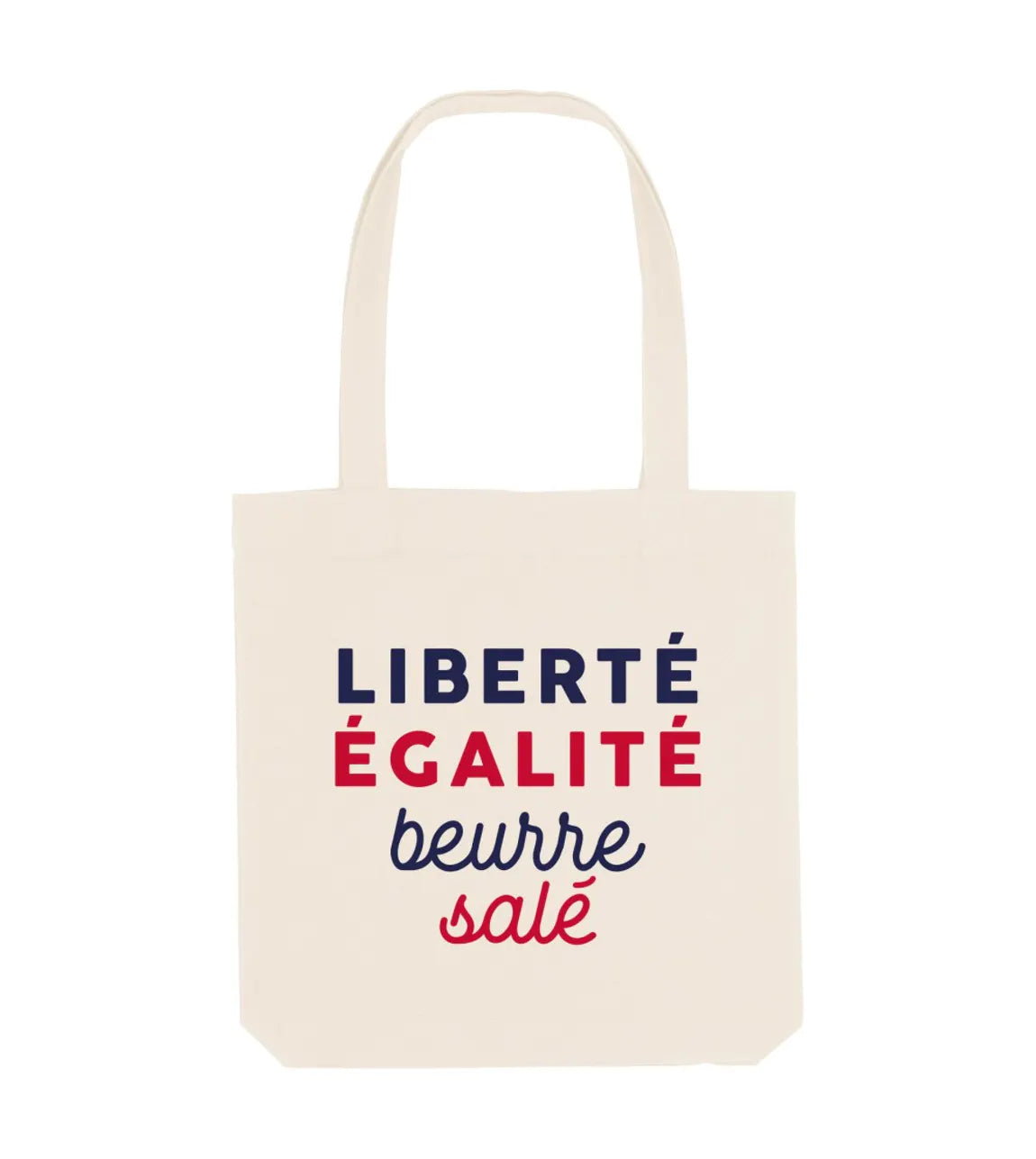 Tasche Liberté, Égalité, beurre salé